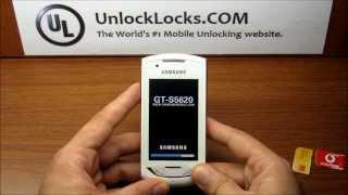 How To Unlock Samsung S5620 by unlock code. - UNLOCKLOCKS.com