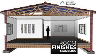 ArchiCAD Room Finishes Modelling | Automated Zone Accessories