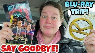 CLEANING OUT MY BLU-RAY COLLECTION!!! Quick Best Buy & Target Trip! Opening Fan Mail!