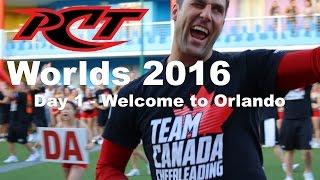 Cheerleading Worlds | PCT Cobras | Day 1 - Welcome to Orlando