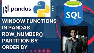 Pandas Commonly Asked Interview Question | Window Functions in Pandas | Python for Data Analysis