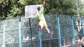 Team Flight Brothers Presents 5'9" Kroshka Ilya aka Kroha The 18 Year Old Dunk Sensation