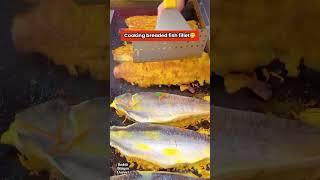 Cooking fish fillet#fish #fishfillet #cooking #breadedfish