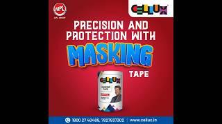 Precision and Protection with Cellux Masking Tape