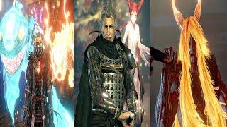 Nioh 2 - All Boss Fights & Ending (All Bosses) Nioh 2 2020 PS4 Pro