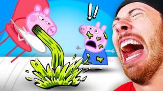 FUNNIEST PEPPA PIG MOMENTS (Funny Animations Parody)