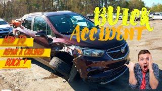 How to repair a crashed Buick? #car #frontbumper #crash #repair #howto #buick #arashrepairman