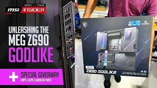 MSI MEG Z690 GODLIK !!!!!! WOW BIGGEST MOTHERBOARD!! MUST WATCH