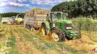 SİLAJ GÜNLÜKLERİ * FENA BATTIK | JOHN DEERE 7530 PREMİUM + CLAAS JAGUAR 860 - Big Corn Silage