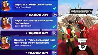 BROTHERS OF MASK & BLADE All Quests Fortnite