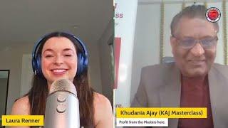 How To Heal Your Traumas | Laura Renner | Khudania Ajay | KAJ Masterclass LIVE