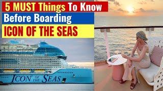 Icon Of The Seas (Features and Overview)