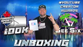 UNBOXING of the Silver Creator Award presented to Toronto Sports Insider