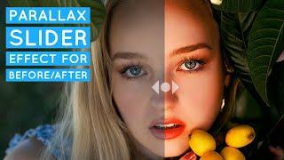 How to create Parallax Scrolling | Sliding Before After animation | KineMaster | Mobile Photography