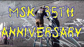 MSK Graffiti Crew - Mad Society Kings 35th Anniversary in Downtown Los Angeles