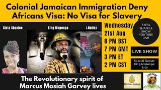 Colonial Jamaican Immigration deny Africans Visa: No Visa needed for Slavery