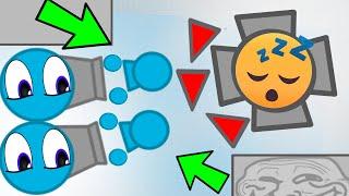 i'm Sleepy Diep.io New Top EPIC 9999% Funny Maze Trolling (Diepio Fun)