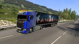 Hauling 23 TONS of Halloween Treats from Nurnberg to Linz in My Scania S730!