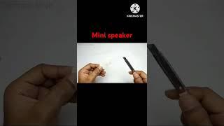 How to make mini pocket speaker #sort ##diy #sortsfeed #speaker #sk creativeideas