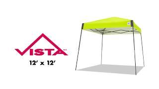 E-Z UP® Vista™ canopy tent - How to Set-Up