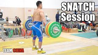 Lu Xiaojun, Tian Tao, Chen Lijun... Team China Snatch Session in Tianjin