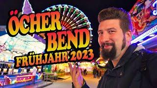 ÖCHER BEND im Frühjahr 2023 - ALLE Fahrgeschäfte | Kirmes in Aachen - Rundgang