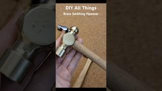 DIY All Things - Homemade Tools - Brass Hammer - Gunsmith Special #diyallthings