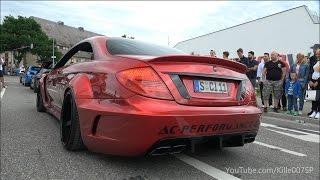 AC Performance Mercedes CL500 AMG C216 revs & lovely sounds 1080p