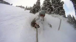 Freeride and backcountry 2018. Kazakhstan, Almaty.