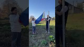 Kako pravilno skinuti i složiti zastavu | How to properly take down and fold the flag