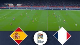 Spain vs France | UEFA Nations League 2024/26 - SEMI FINAL | Watch Along & eFootball Match