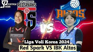 Red Spark VS IBK Altos Liga Voli Korea 2024 | Jangan Lupa Sawer Seikhlasnya