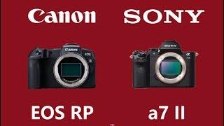 Canon EOS RP vs Sony Alpha a7 II