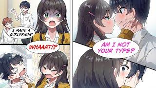 [Manga Dub] My childhood friend overheard me lying about having a girlfriend and... [RomCom]