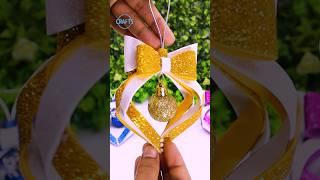 DIY Christmas Ornaments Making at HomeEasy Holiday Crafts #christmas #shorts #craft #ornaments