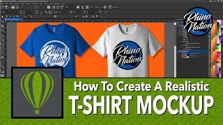 How To Create A T-Shirt Mockup in CorelDraw