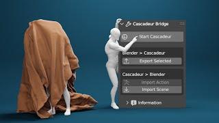 Cascadeur addon for Blender for FREE