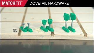 Introducing MATCHFIT Dovetail Hardware by MICROJIG