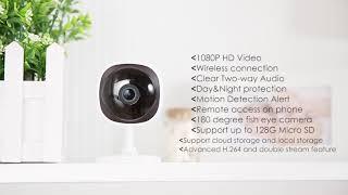 Как настроить камеру Sannce IP WiFi Full HD 1080p