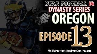NCAA 14: Oregon Dynasty Series Ep13 by MadScientist06 of Hardcoregamers.com
