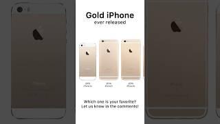 Every Gold iPhone Design Ever! 