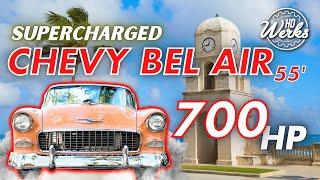 700 HORSEPOWER Supercharged 1955 Chevrolet Bel Air - HD Werks