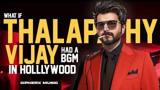 What If Thalapathy Vijay Had BGM In Hollywood | CipherX TV