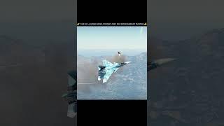 Cinematic Shot Su-33 Pilot Eject From War Thunder