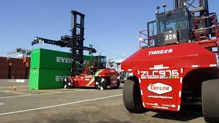 Port of Los Angeles Unveils World's First Zero-Emissions Top Handlers