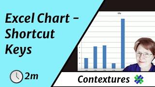 Create Excel Chart with Shortcut Keys