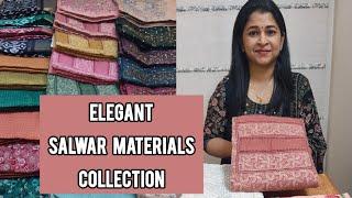 BANARASI TISSUE SILK | NET KOTA | BATIK KOTA SALWAR MATERIALS | HAND WORK | WhatsApp 09980215090