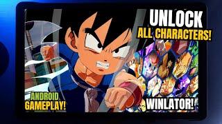 How to Unlock All Characters Sparking! Zero Winlator! 8+Gen1 Emulation