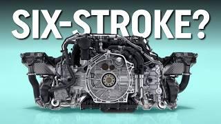 This is how Porsche's new SIX-STROKE engine works!