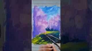 Полное видео сегодня вечером #painting #рисование #acrylic #spring